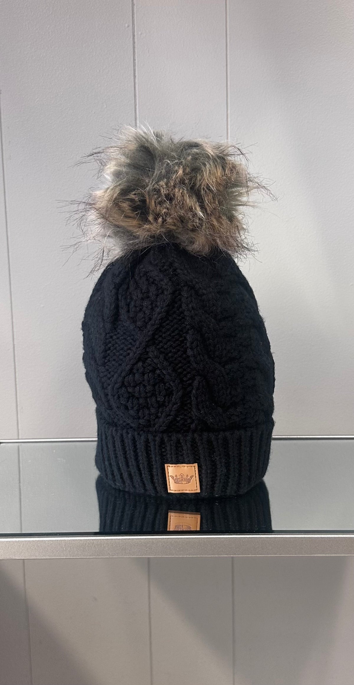 Black Knit Beanie