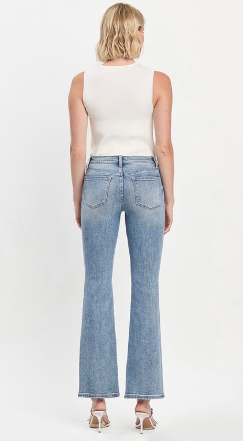 Vervet Mid-Rise Bootcut Denim