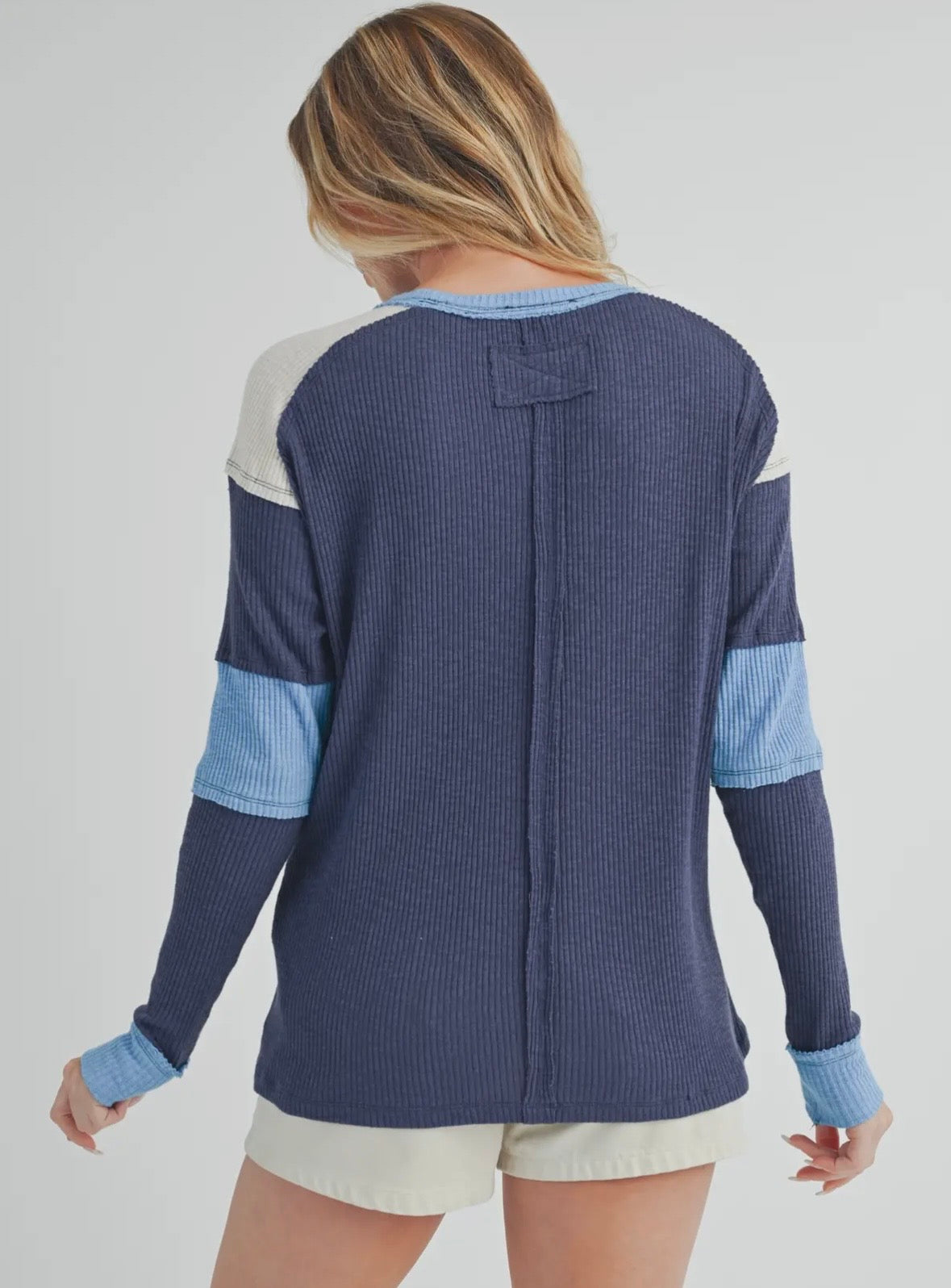 Colorblock Layering Top