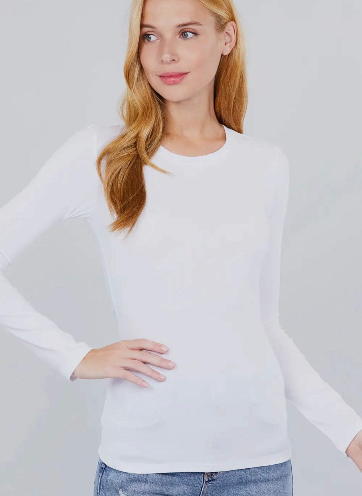 Long Sleeve Cotton Tee