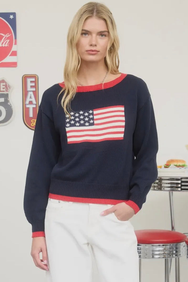 USA 🇺🇸 Light Knit Sweater