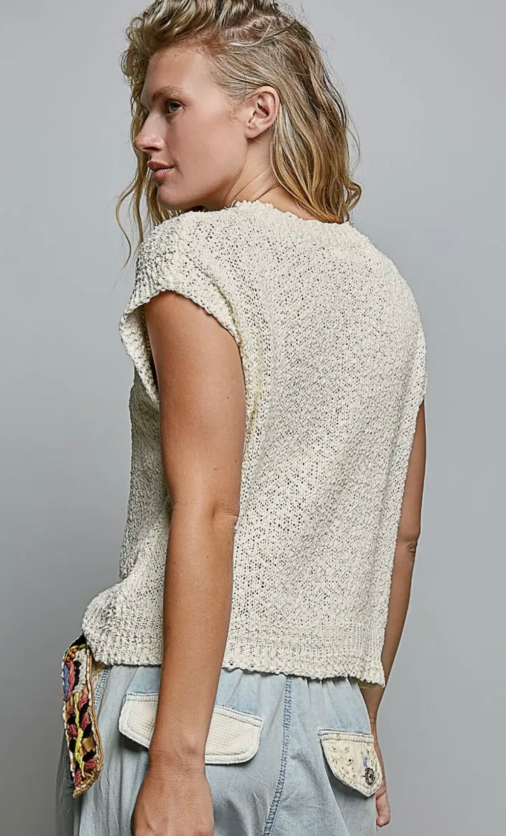 POL ~ Popcorn Sweater