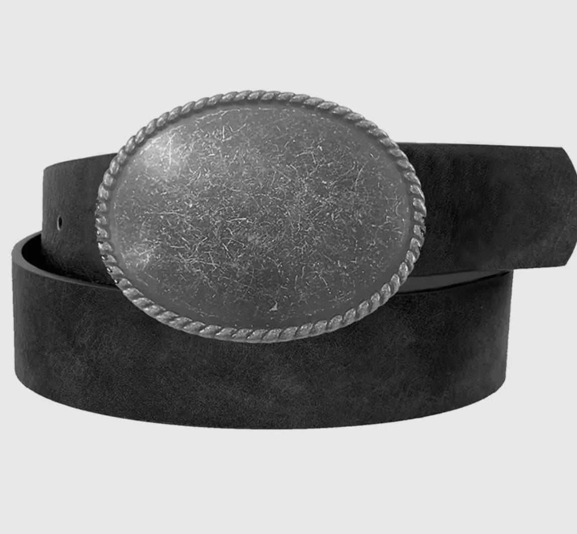 Oval Buckle Belt