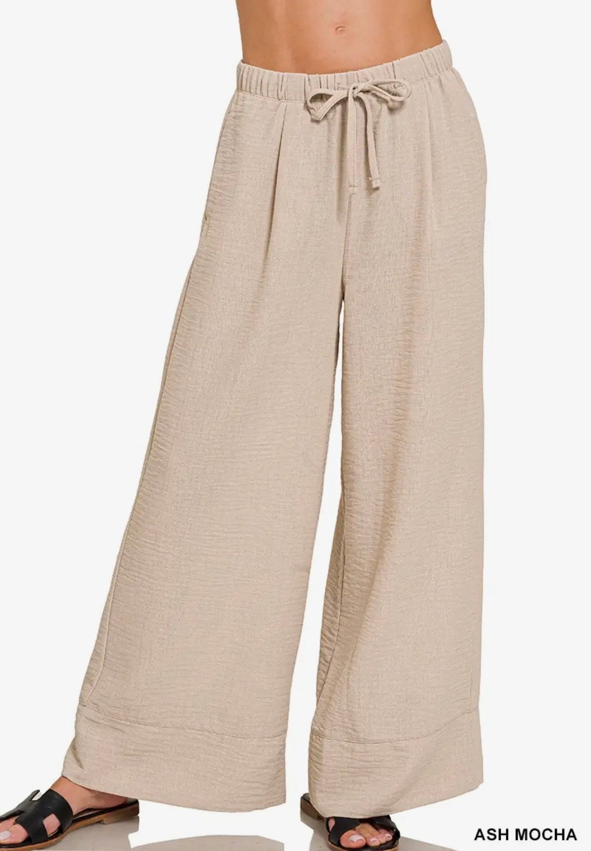Woven Drawstring Pant