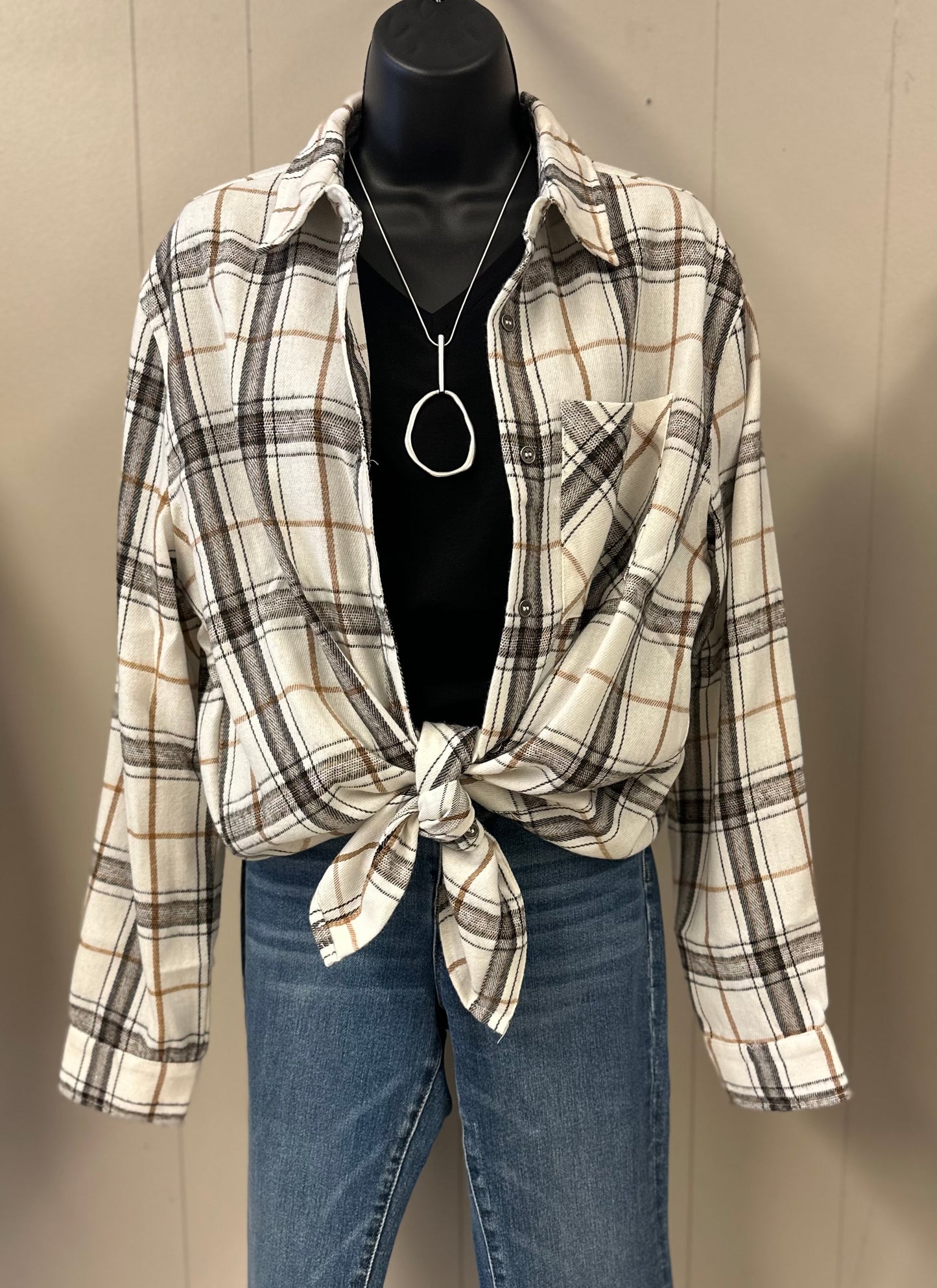 SALE - Plaid Button Down