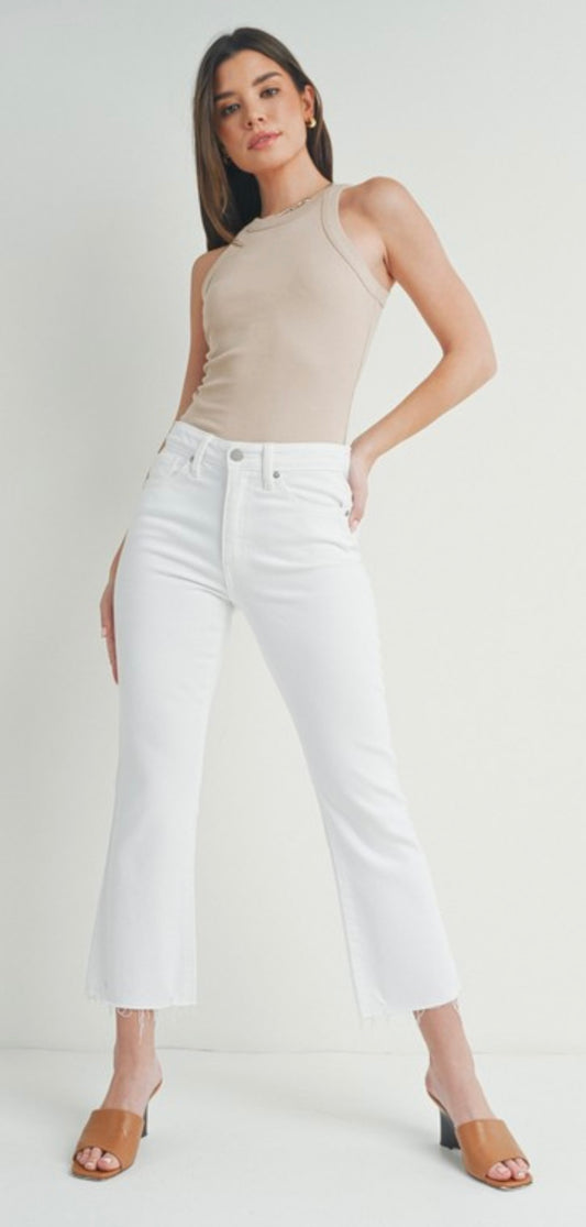 Flare w/ Distressed Hem