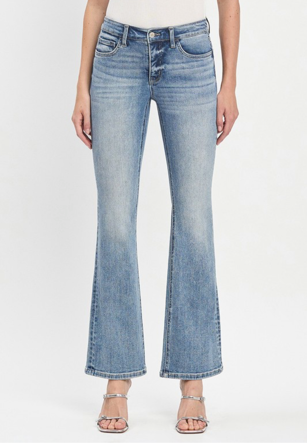 Vervet Mid-Rise Bootcut Denim