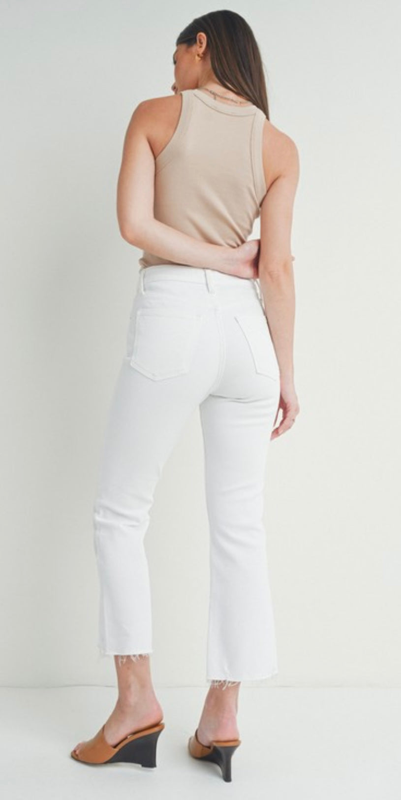 Flare w/ Distressed Hem