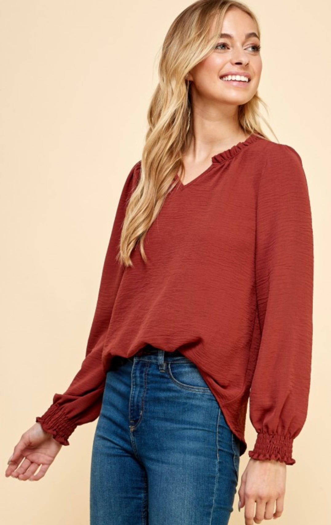 SALE - Ruffle Blouse