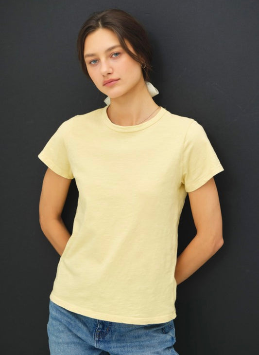 Cotton Slub Tee
