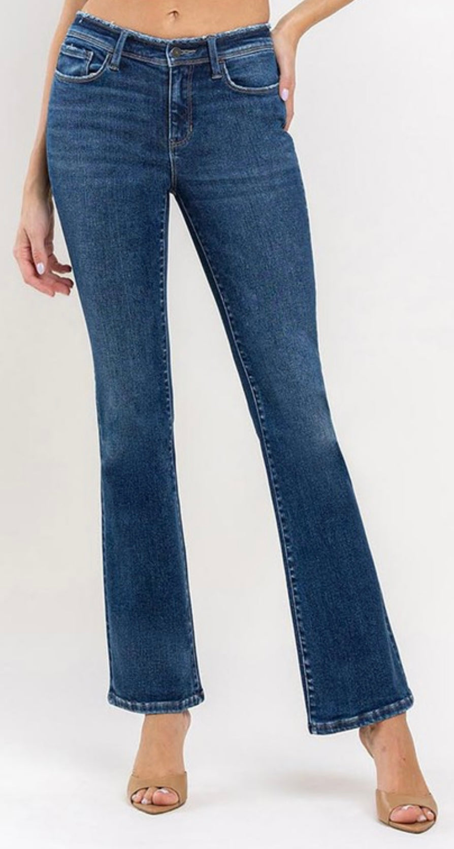 Vervet Mid-Rise Bootcut Denim