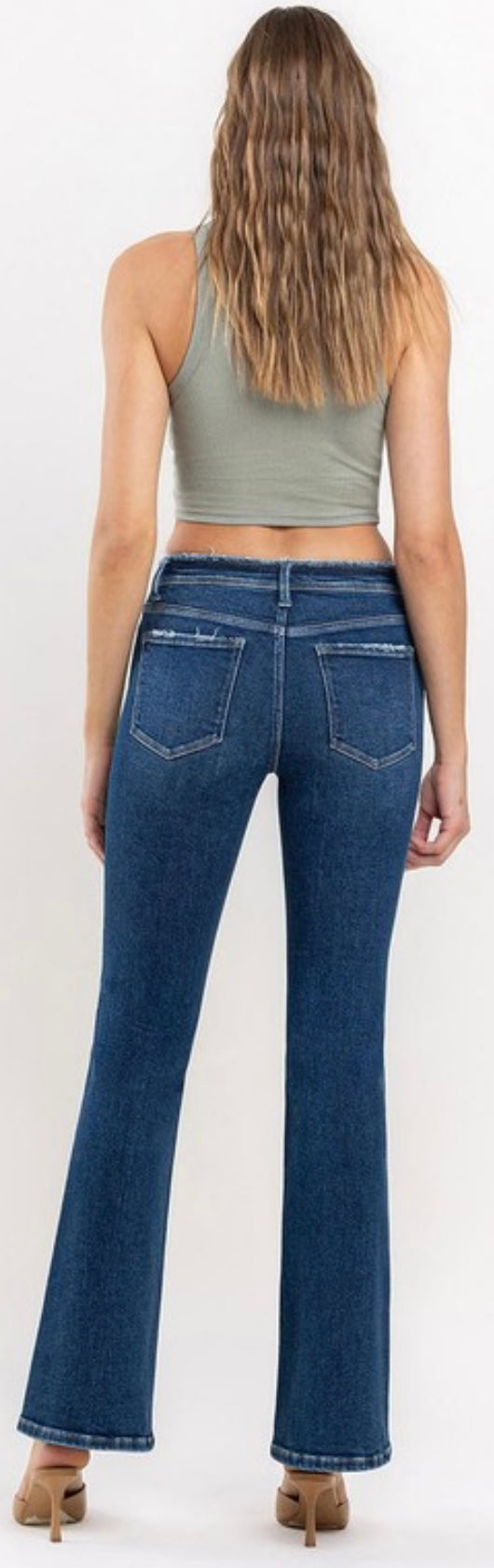 Vervet Mid-Rise Bootcut Denim